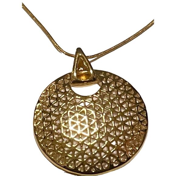 NWT CHARTER CLUB
Gold-Tone Filigree Pendant Necklace - Picture 1 of 6